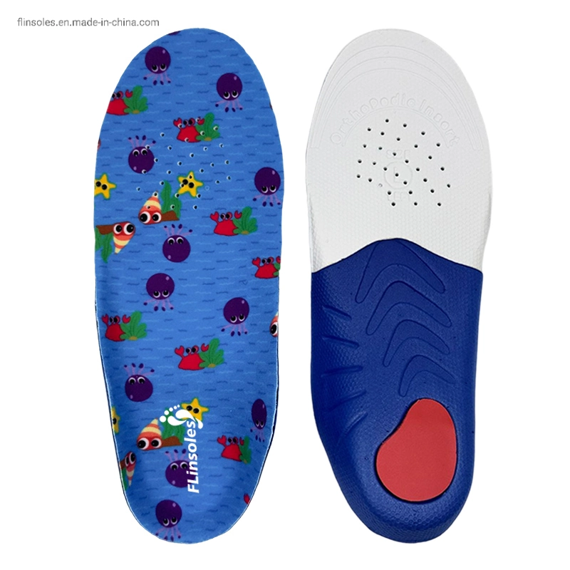 Children′ S Insoles Arch Support for Shoes Orthotics Flat Feet