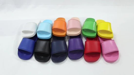 Happy Slides Markenschuh-Designer-Sandalen, benutzerdefinierte Slides, individuelle Logo-schwarze Slides-Sandalen für Herren, individuell bedruckte Hausschuhe, Slides-Schuhe
